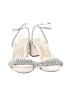 Schutz Silver Sandals Size 8 - photo 2