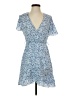 Shein 100% Polyester Blue Casual Dress Size 4 - photo 1