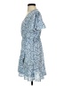 Shein 100% Polyester Blue Casual Dress Size 4 - photo 5