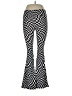 No Boundaries 100% Polyester Houndstooth Black Yoga Pants Size L - photo 1