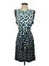 BCBGMAXAZRIA Argyle Blue Casual Dress Size S - photo 1