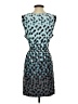 BCBGMAXAZRIA Argyle Blue Casual Dress Size S - photo 2