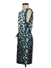 BCBGMAXAZRIA Argyle Blue Casual Dress Size S - photo 5
