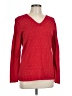 Tommy Hilfiger 100% Cotton Polka Dots Red Pullover Sweater Size L - photo 1