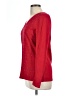 Tommy Hilfiger 100% Cotton Polka Dots Red Pullover Sweater Size L - photo 5