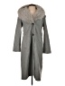 Sam Edelman 100% Polyester Gray Coat Size S - photo 1