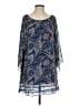 Alice + Olivia 100% Polyester Blue Casual Dress Size S - photo 1