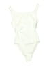 Solid & Striped Solid Ivory One Piece Swimsuit Size S - photo 1