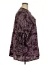 Calvin Klein 100% Polyester Purple 3/4 Sleeve Blouse Size 2X - photo 4