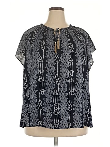 Charter Club Short Sleeve Blouse (view 1)