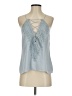 WAYF 100% Polyester Blue Sleeveless Blouse Size S - photo 1