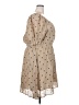 Hayden 100% Polyester Polka Dots Tan Casual Dress Size 3XL - photo 4