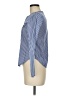 Zara Basic Blue Long Sleeve Blouse Size M - photo 5