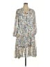 Joie 100% Polyester Print Gray Casual Dress Size XXL - photo 1