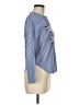 Zara Basic Blue Long Sleeve Blouse Size M - photo 4