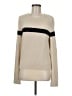 Vince. Color Block Ivory Pullover Sweater Size M - photo 1