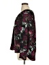 Black Rainn Floral Black 3/4 Sleeve Blouse Size XL - photo 5