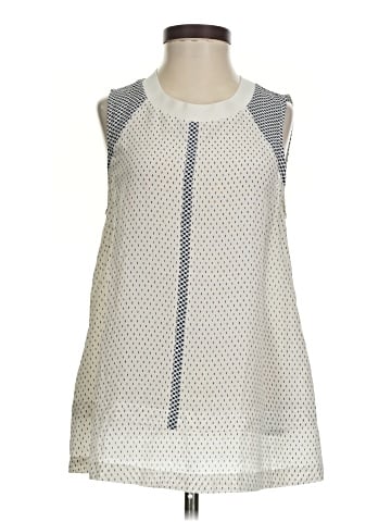 Madewell Sleeveless Silk Top (view 1)
