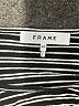 FRAME 100% Cotton Black Short Sleeve Top Size S - photo 7