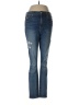 7 For All Mankind Hearts Blue Jeans Size 28 waist - photo 1