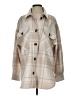 And Now This Plaid Tan Coat Size S - photo 1