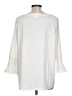 J.Jill Solid White 3/4 Sleeve Blouse Size L - photo 2