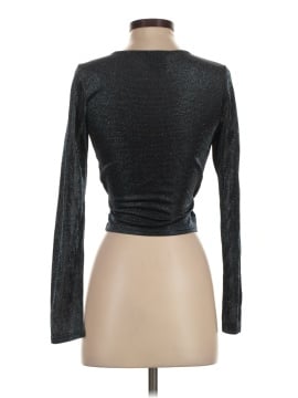 Aqua Long Sleeve Top (view 2)