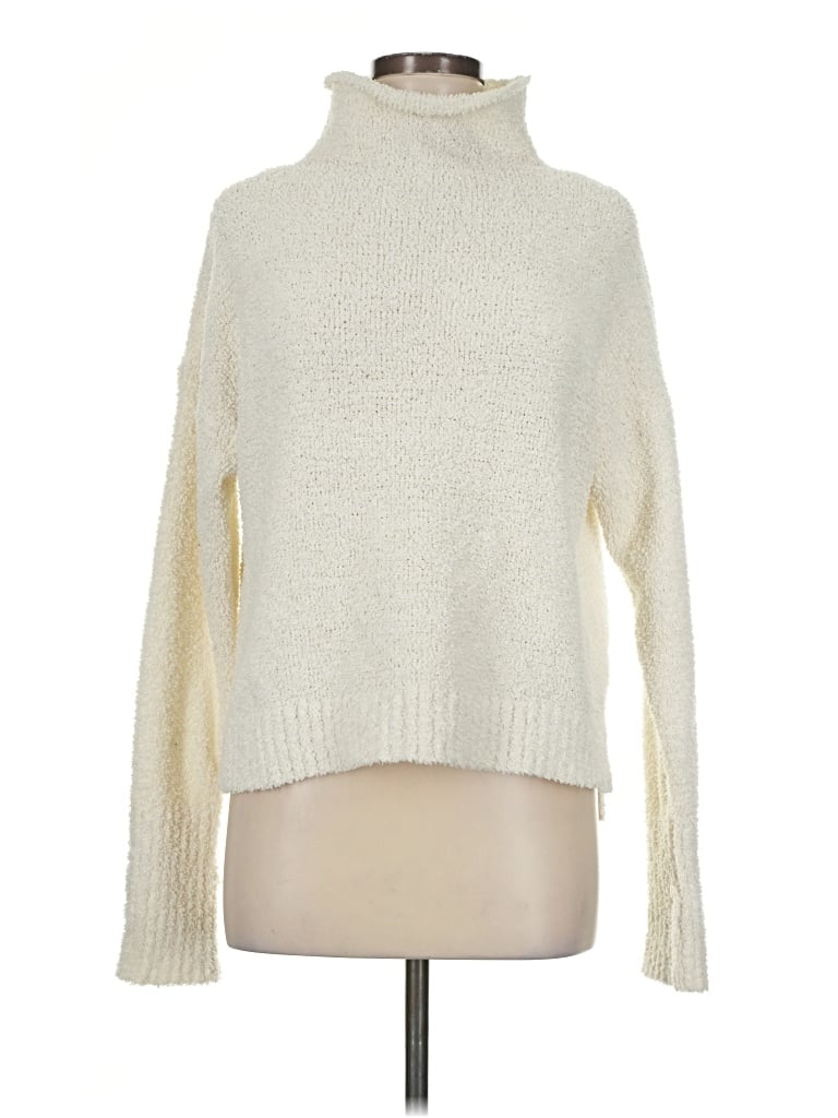 Pre-owned Ugg Turtleneck Sweater In Ivory