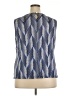 Calvin Klein Blue Sleeveless Blouse Size 2X - photo 2