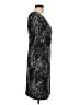 David Meister Animal Print Black Cocktail Dress Size 10 - photo 4