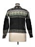 Paris Sport Club 100% Wool Green Black Wool Pullover Sweater Size XL - photo 2