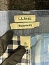 L.L.Bean 100% Cotton Checkered-gingham Blue Shorts Size 18 - photo 3