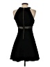 Emerald Sundae Solid Black Cocktail Dress Size S - photo 2