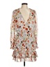Veronica Beard 100% Polyester Print Ivory Cocktail Dress Size 8 - photo 1