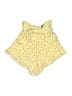 Majorelle 100% Rayon Yellow Overall Shorts Size S - photo 1