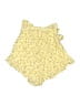 Majorelle 100% Rayon Yellow Overall Shorts Size S - photo 2