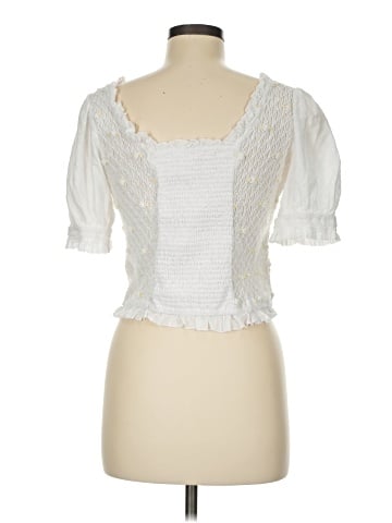 Free People Short Sleeve Blouse (view 2)