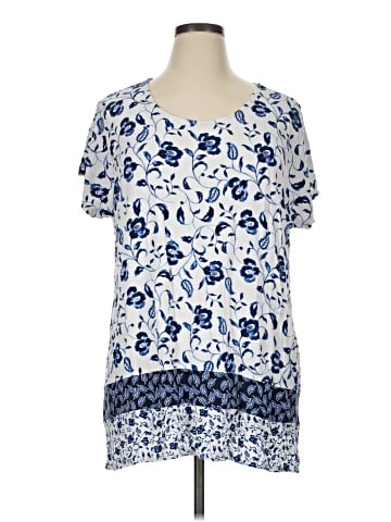 J.Jill Short Sleeve Blouse (view 1)