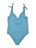 Lands' End Solid Blue One Piece Swimsuit Size 14 - photo 2