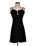 Unbranded Solid Black Casual Dress Size 2 - photo 1