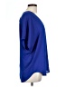 Lush Blue Short Sleeve Blouse Size L - photo 4