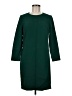 J.Crew Solid Green Casual Dress Size 6 - photo 1