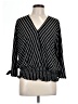 MICHAEL Michael Kors Black 3/4 Sleeve Blouse Size L - photo 1
