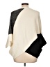 NU DENMARK 100% Polyester Black Poncho Size L - photo 2