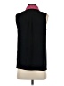 GOLDRAY 100% Polyester Color Block Black Sleeveless Blouse Size S - photo 2