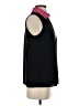 GOLDRAY 100% Polyester Color Block Black Sleeveless Blouse Size S - photo 4