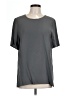 Eileen Fisher Gray Short Sleeve Top Size L (petite) - photo 1