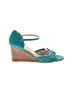 Talbots Teal Wedges Size 8 - photo 1
