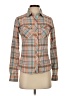 Marmot 100% Nylon Plaid Multi Color Orange Long Sleeve Button-Down Shirt Size XS - photo 1