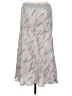 ATM 100% Silk Gray Silk Skirt Size M - photo 2